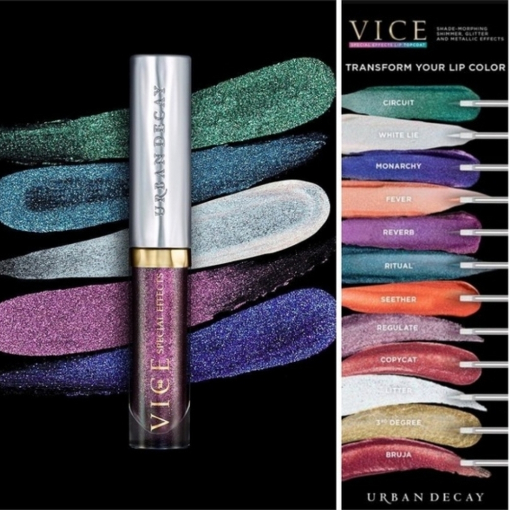 Urban Decay Vice Special Effects Lip Topcoat Reverb | Purple Duochrome